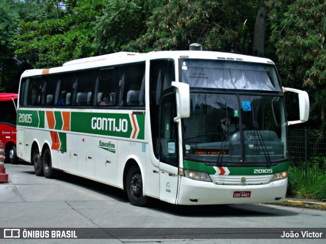 Empresa Gontijo de Transportes 20105 na cidade de São Paulo, São Paulo, Brasil, por João Victor. ID da foto: 8453955.