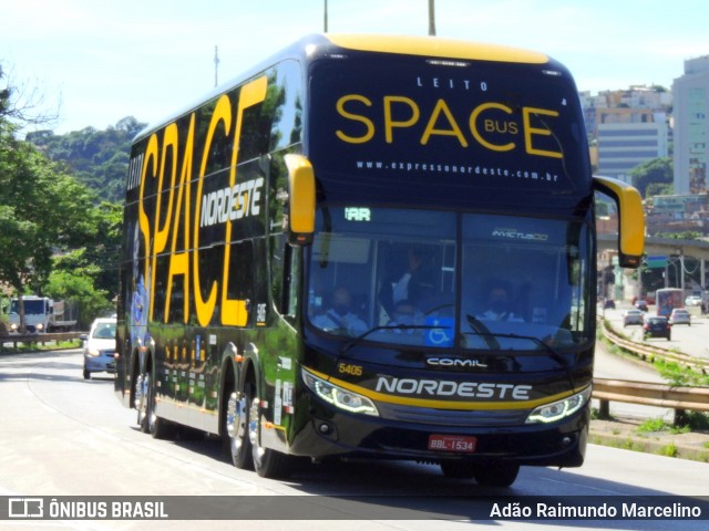 Expresso Nordeste 5405 na cidade de Belo Horizonte, Minas Gerais, Brasil, por Adão Raimundo Marcelino. ID da foto: 8454680.