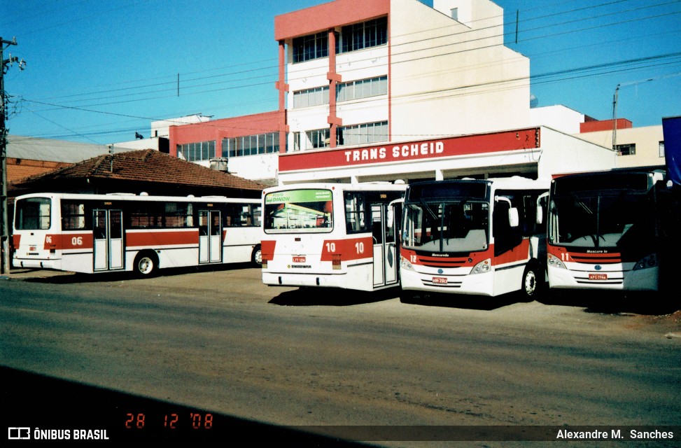 Trans Scheid Transportes Coletivos 06 na cidade de Francisco Beltrão, Paraná, Brasil, por Alexandre M.  Sanches. Número da foto: #8454833.