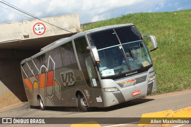 VB Transportes e Turismo 10009 na cidade de Jaguariúna, São Paulo, Brasil, por Allen Maximiliano. ID da foto: 8454202.