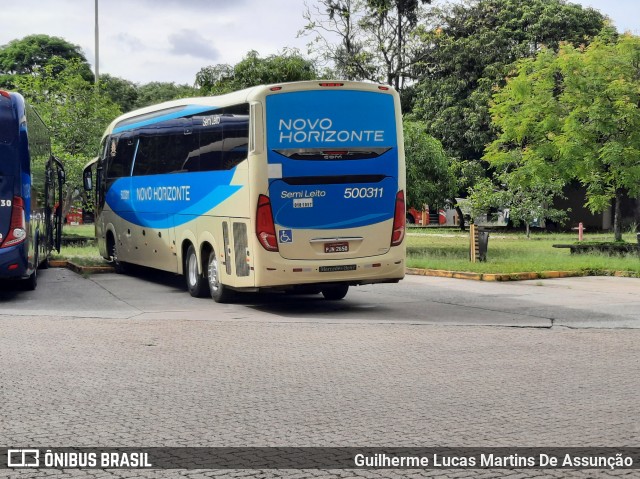 Viação Novo Horizonte 500311 na cidade de São Paulo, São Paulo, Brasil, por Guilherme Lucas Martins De Assunção. Número da foto: #8451692.