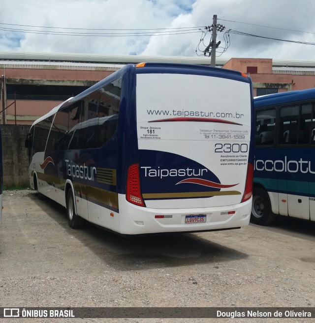 Taipastur Transportes Turísticos 2300 na cidade de Várzea Paulista, São Paulo, Brasil, por Douglas Nelson de Oliveira. ID da foto: 8453761.