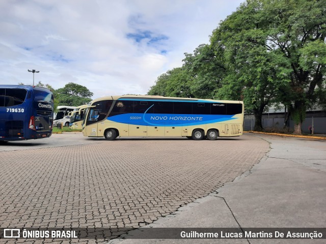Viação Novo Horizonte 500311 na cidade de São Paulo, São Paulo, Brasil, por Guilherme Lucas Martins De Assunção. Número da foto: #8451725.