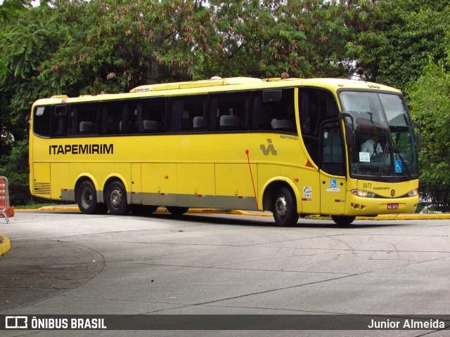 Viação Itapemirim 5073 na cidade de São Paulo, São Paulo, Brasil, por Junior Almeida. ID da foto: 8452769.