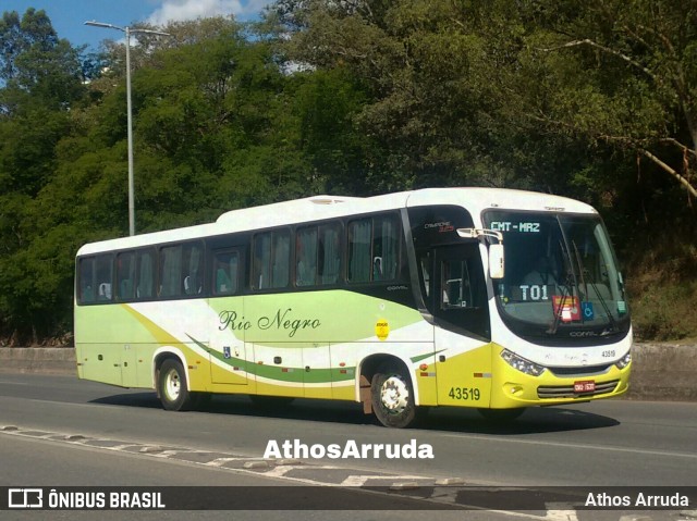 Rio Negro Fretamento e Turismo 43519 na cidade de Belo Horizonte, Minas Gerais, Brasil, por Athos Arruda. ID da foto: 8457651.