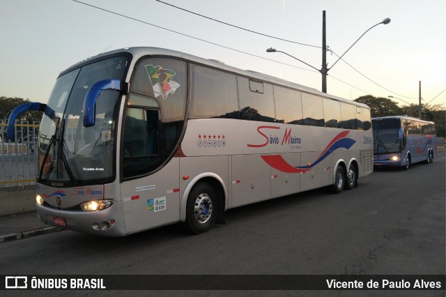 Sávio Máximo Turismo 2809 na cidade de Divinópolis, Minas Gerais, Brasil, por Vicente de Paulo Alves. ID da foto: 8455136.