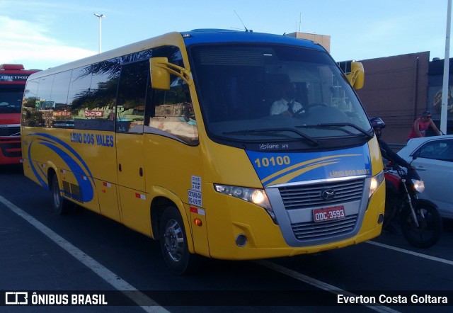 Viação Lírio dos Vales 10100 na cidade de Cariacica, Espírito Santo, Brasil, por Everton Costa Goltara. Número da foto: #8455942.