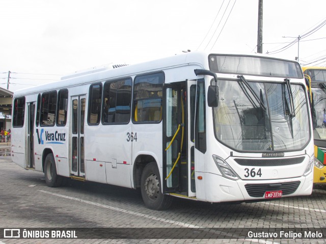 Expresso Vera Cruz 364 na cidade de Jaboatão dos Guararapes, Pernambuco, Brasil, por Gustavo Felipe Melo. ID da foto: 8455414.