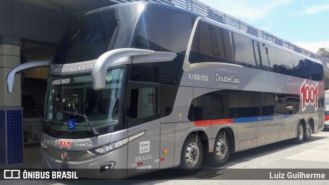 Auto Viação 1001 RJ 108.1133 na cidade de Rio de Janeiro, Rio de Janeiro, Brasil, por Luiz Guilherme. Número da foto: #8456569.