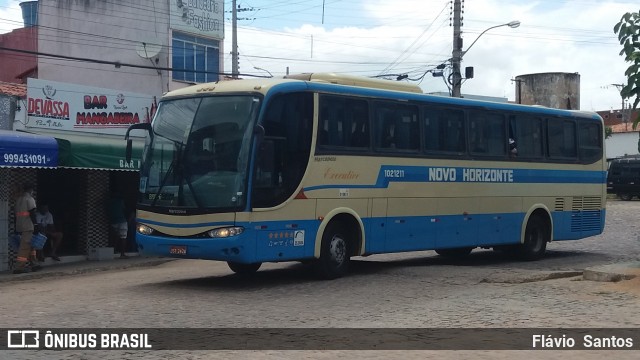 Viação Novo Horizonte 1021211 na cidade de Tanhaçu, Bahia, Brasil, por Flávio  Santos. Número da foto: #8455979.