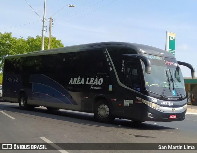 Arêa Leão Turismo 96 na cidade de Teresina, Piauí, Brasil, por San Martin Lima. ID da foto: 8457903.