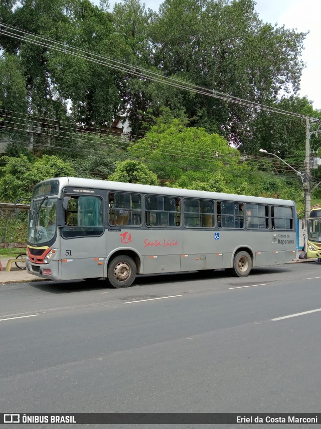 Viação Santa Lúcia 51 na cidade de Itaperuna, Rio de Janeiro, Brasil, por Eriel da Costa Marconi. Número da foto: #8455370.