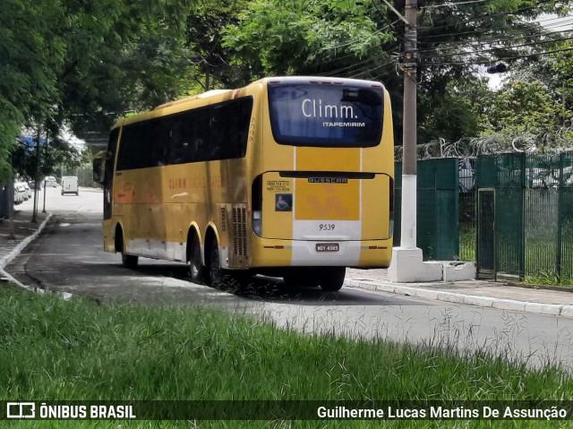Viação Itapemirim 9539 na cidade de São Paulo, São Paulo, Brasil, por Guilherme Lucas Martins De Assunção. Número da foto: #8456545.