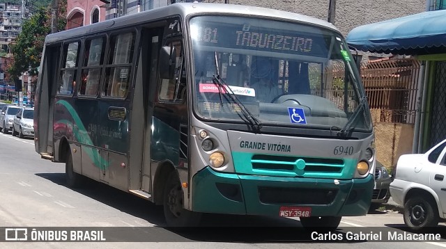 Viação Grande Vitória 6940 na cidade de Vitória, Espírito Santo, Brasil, por Carlos Gabriel  Malacarne. Número da foto: #8455458.