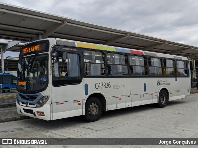 Viação Redentor C47826 na cidade de Rio de Janeiro, Rio de Janeiro, Brasil, por Jorge Gonçalves. Número da foto: #8457258.