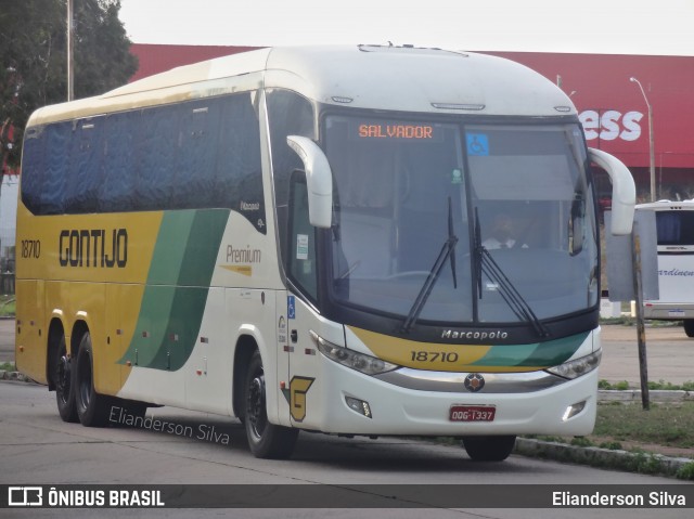 Empresa Gontijo de Transportes 18710 na cidade de Natal, Rio Grande do Norte, Brasil, por Elianderson Silva. Número da foto: #8454947.