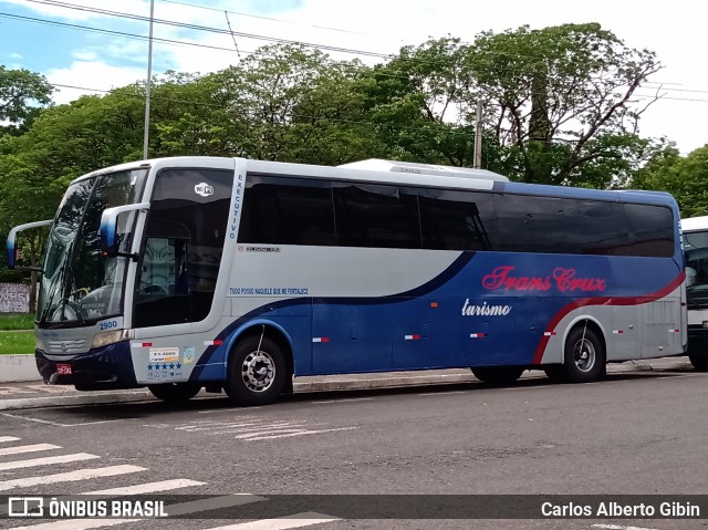 Trans Cruz Turismo 2900 na cidade de Ribeirão Preto, São Paulo, Brasil, por Carlos Alberto Gibin. Número da foto: #8456040.