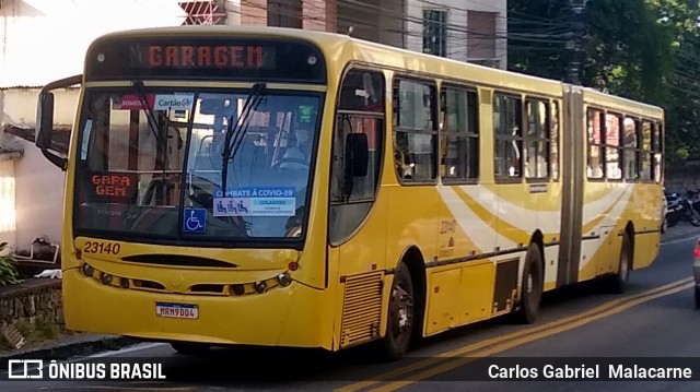 Viação Grande Vitória 23140 na cidade de Vitória, Espírito Santo, Brasil, por Carlos Gabriel  Malacarne. Número da foto: #8455460.