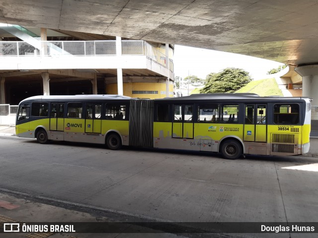 Bettania Ônibus 30534 na cidade de Belo Horizonte, Minas Gerais, Brasil, por Douglas Hunas. Número da foto: #8455854.