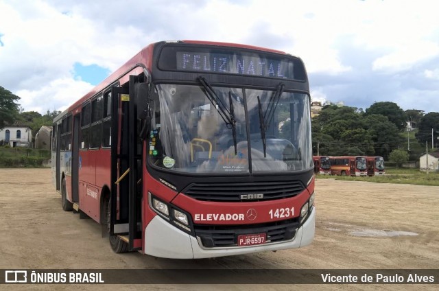 Expresso Unir 14231 na cidade de Pedro Leopoldo, Minas Gerais, Brasil, por Vicente de Paulo Alves. Número da foto: #8455181.