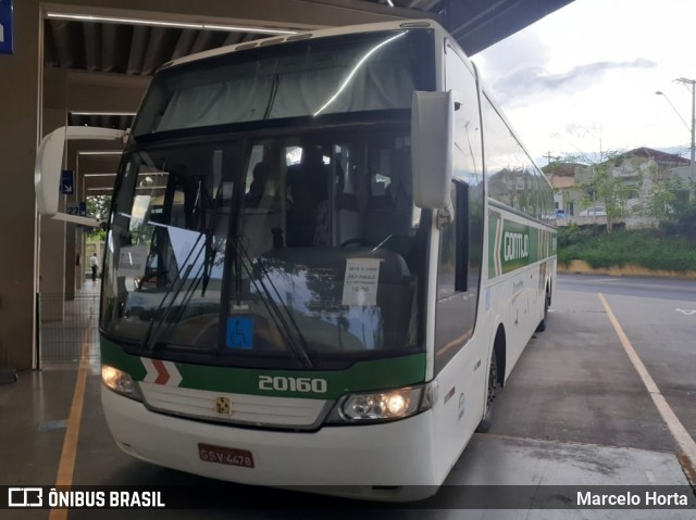 Empresa Gontijo de Transportes 20160 na cidade de Ribeirão Preto, São Paulo, Brasil, por Marcelo Horta. Número da foto: #8455080.