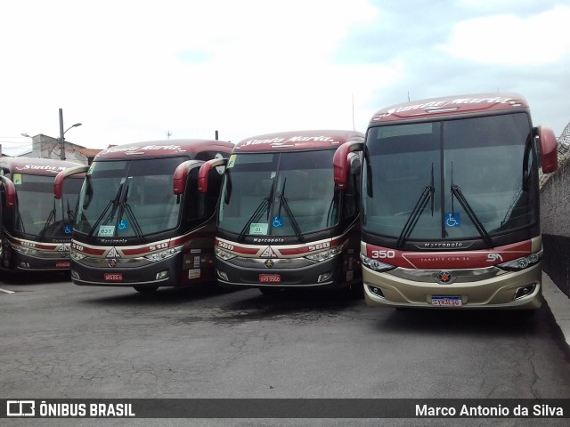 Santa Maria Fretamento e Turismo > Transportes Santa Maria(SP) 350 na cidade de São Bernardo do Campo, São Paulo, Brasil, por Marco Antonio da Silva. Número da foto: #8456772.