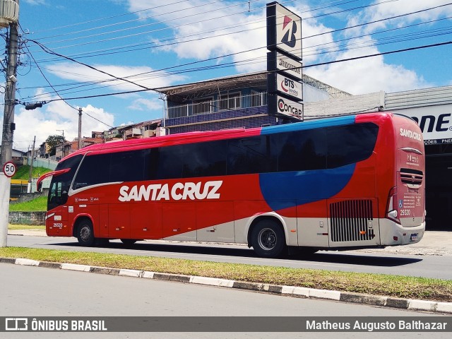 Viação Santa Cruz 29320 na cidade de Bragança Paulista, São Paulo, Brasil, por Matheus Augusto Balthazar. Número da foto: #8455396.