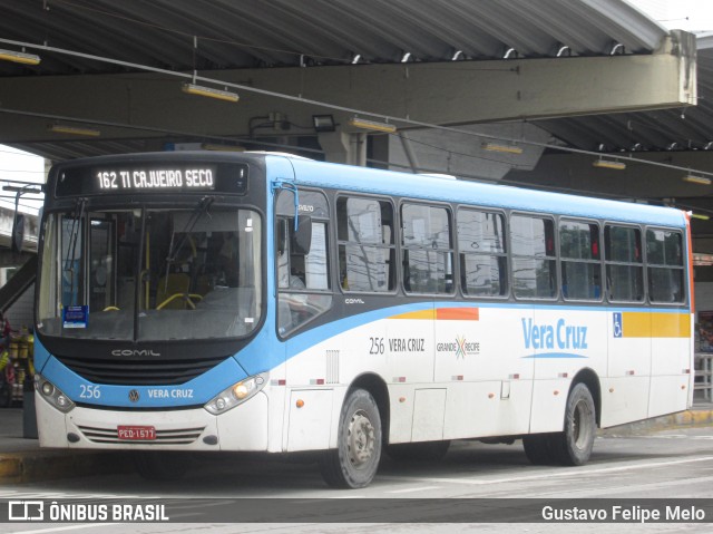 Expresso Vera Cruz 256 na cidade de Jaboatão dos Guararapes, Pernambuco, Brasil, por Gustavo Felipe Melo. ID da foto: 8458405.