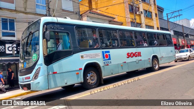 SOGIL - Sociedade de Ônibus Gigante Ltda. 5162 na cidade de Gravataí, Rio Grande do Sul, Brasil, por Elizeu Oliveira. ID da foto: 8460829.