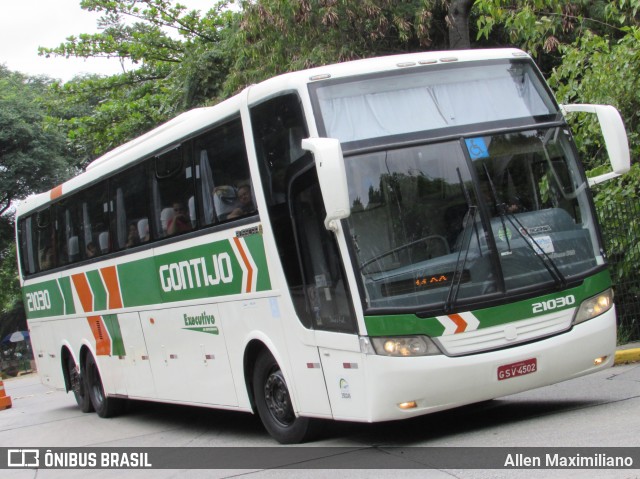 Empresa Gontijo de Transportes 21030 na cidade de São Paulo, São Paulo, Brasil, por Allen Maximiliano. Número da foto: #8461325.