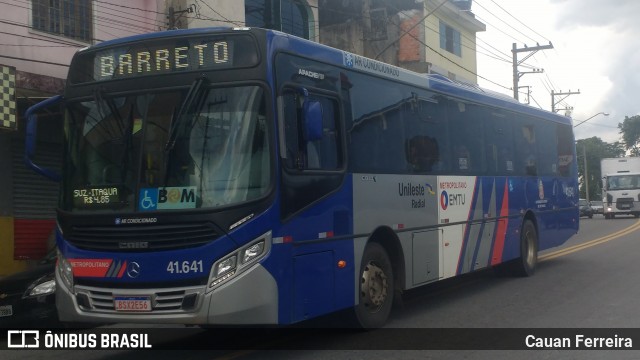 Radial Transporte Coletivo 41.641 na cidade de Itaquaquecetuba, São Paulo, Brasil, por Cauan Ferreira. Número da foto: #8461064.