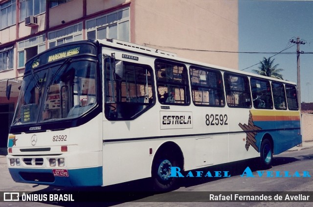 Transportes Estrela 82592 na cidade de Rio de Janeiro, Rio de Janeiro, Brasil, por Rafael Fernandes de Avellar. ID da foto: 8459654.