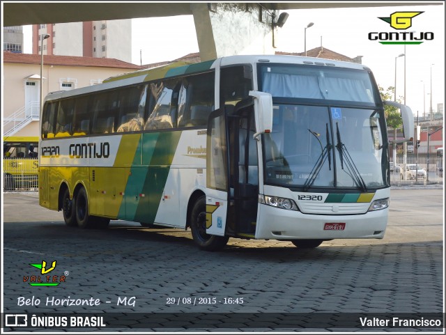 Empresa Gontijo de Transportes 12320 na cidade de Belo Horizonte, Minas Gerais, Brasil, por Valter Francisco. ID da foto: 8458379.