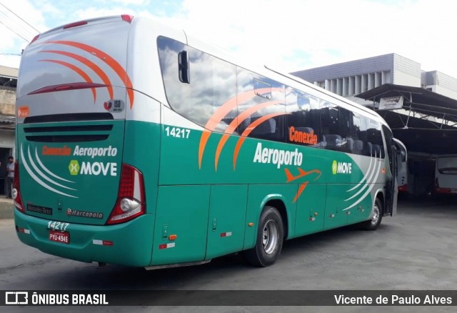 Expresso Unir 14217 na cidade de Pedro Leopoldo, Minas Gerais, Brasil, por Vicente de Paulo Alves. Número da foto: #8460209.