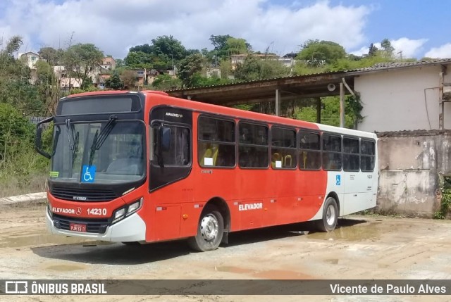 Expresso Unir 14230 na cidade de Pedro Leopoldo, Minas Gerais, Brasil, por Vicente de Paulo Alves. Número da foto: #8458312.