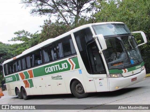 Empresa Gontijo de Transportes 20160 na cidade de São Paulo, São Paulo, Brasil, por Allen Maximiliano. ID da foto: 8461263.