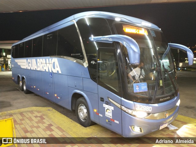 Viação Águia Branca 32980 na cidade de João Monlevade, Minas Gerais, Brasil, por Adriano  Almeida. Número da foto: #8460538.