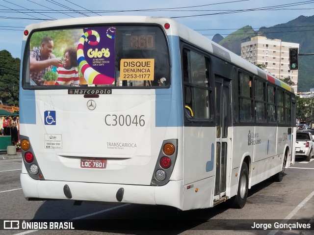 Transportes Futuro C30046 na cidade de Rio de Janeiro, Rio de Janeiro, Brasil, por Jorge Gonçalves. ID da foto: 8462574.