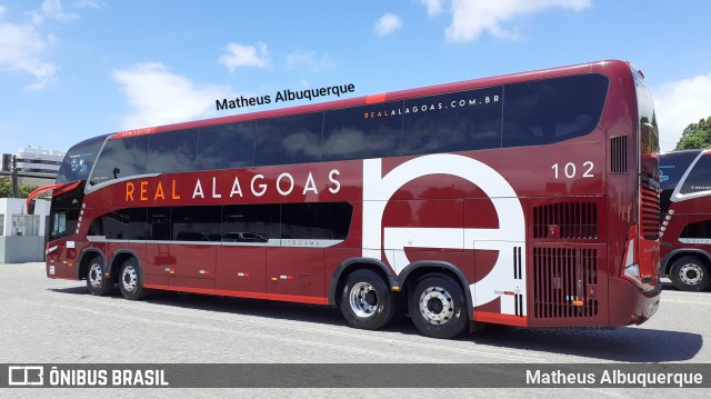 Real Alagoas de Viação 102 na cidade de Maceió, Alagoas, Brasil, por Matheus Albuquerque. ID da foto: 8463175.