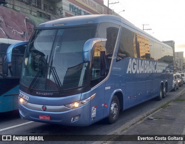 Viação Águia Branca 27300 na cidade de Cariacica, Espírito Santo, Brasil, por Everton Costa Goltara. Número da foto: #8461599.