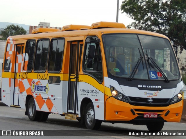 Ônibus Particulares 2800 na cidade de Belo Horizonte, Minas Gerais, Brasil, por Adão Raimundo Marcelino. ID da foto: 8464332.