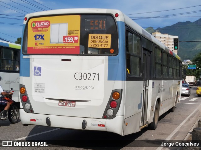 Transportes Futuro C30271 na cidade de Rio de Janeiro, Rio de Janeiro, Brasil, por Jorge Gonçalves. ID da foto: 8462543.