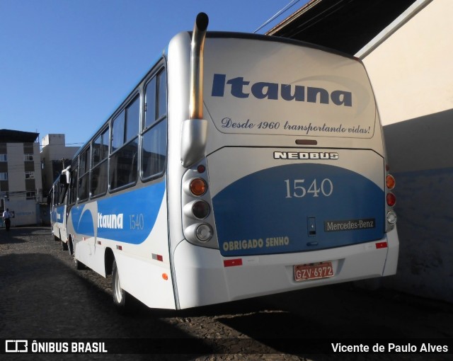 Viação Itaúna 1540 na cidade de Itaúna, Minas Gerais, Brasil, por Vicente de Paulo Alves. Número da foto: #8463017.