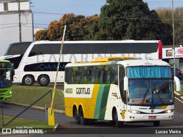 Empresa Gontijo de Transportes 14000 na cidade de Foz do Iguaçu, Paraná, Brasil, por Lucas Vieira. Número da foto: #8463752.