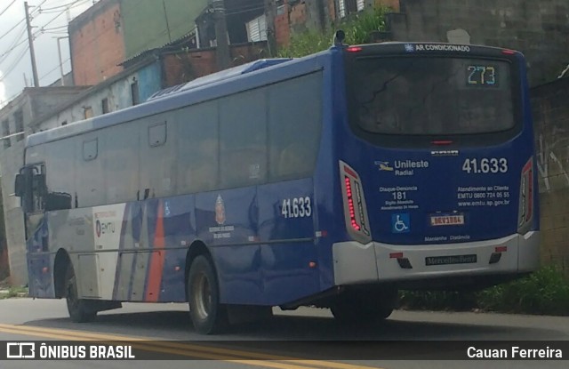 Radial Transporte Coletivo 41633 na cidade de Itaquaquecetuba, São Paulo, Brasil, por Cauan Ferreira. ID da foto: 8462056.