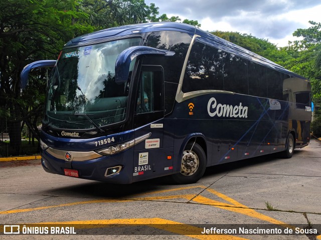 Viação Cometa 719504 na cidade de São Paulo, São Paulo, Brasil, por Jefferson Nascimento de Sousa. ID da foto: 8462617.