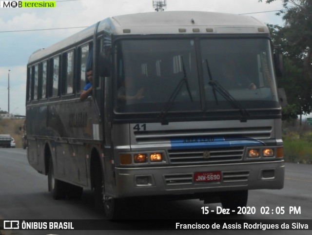 Arêa Leão Turismo 41 na cidade de Teresina, Piauí, Brasil, por Francisco de Assis Rodrigues da Silva. Número da foto: #8461900.