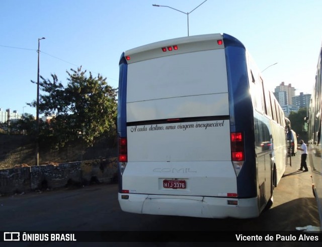 Ônibus Particulares 3376 na cidade de Belo Horizonte, Minas Gerais, Brasil, por Vicente de Paulo Alves. ID da foto: 8463159.