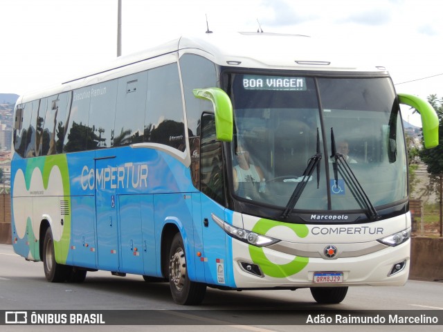 ComperTur Transportes Turísticos 12210 na cidade de Belo Horizonte, Minas Gerais, Brasil, por Adão Raimundo Marcelino. ID da foto: 8466835.