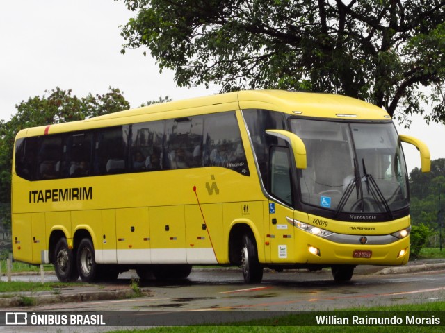 Viação Itapemirim 60079 na cidade de Vitória, Espírito Santo, Brasil, por Willian Raimundo Morais. Número da foto: #8465282.